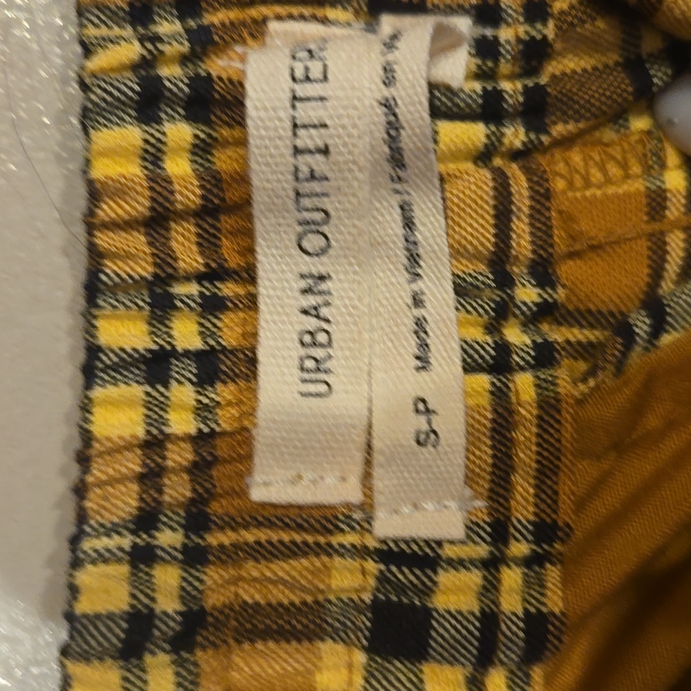 Urban Outfitters Plaid Wide Leg Retro Pants - Picture 3 of 7